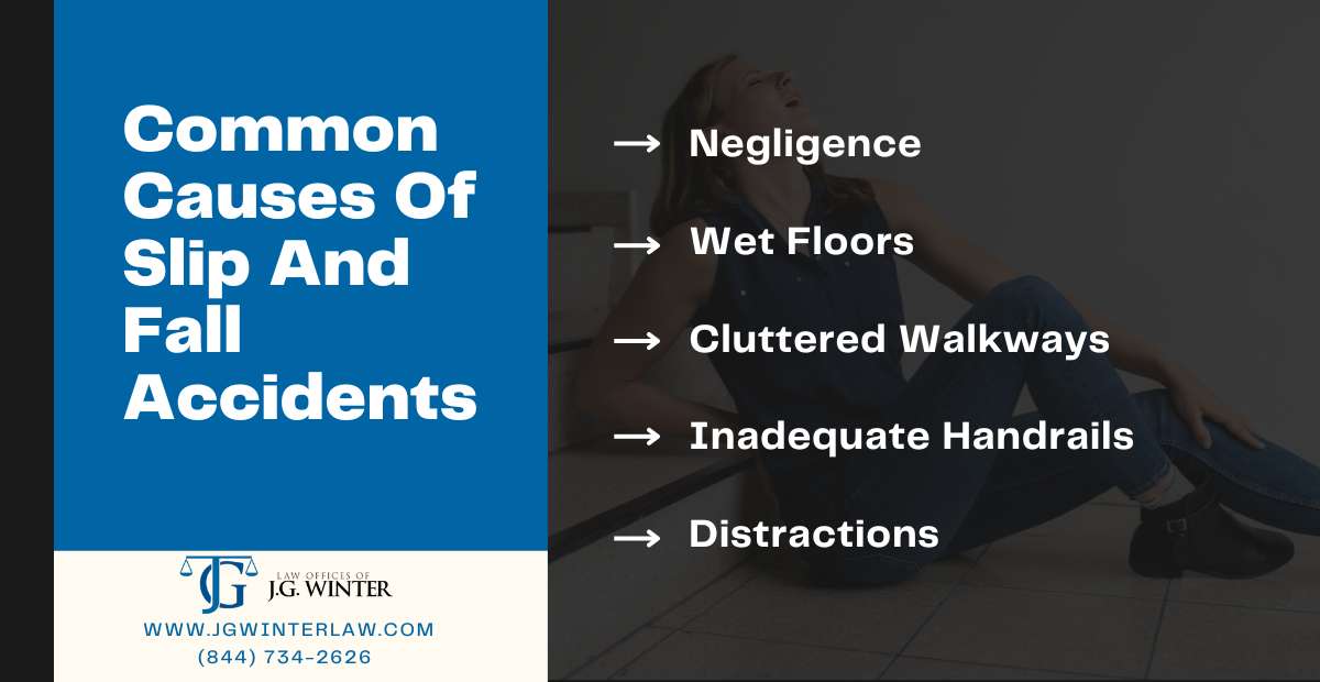 Most Common Causes of Slip and Falls