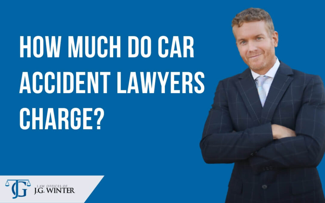 How much do car accident lawyers charge?