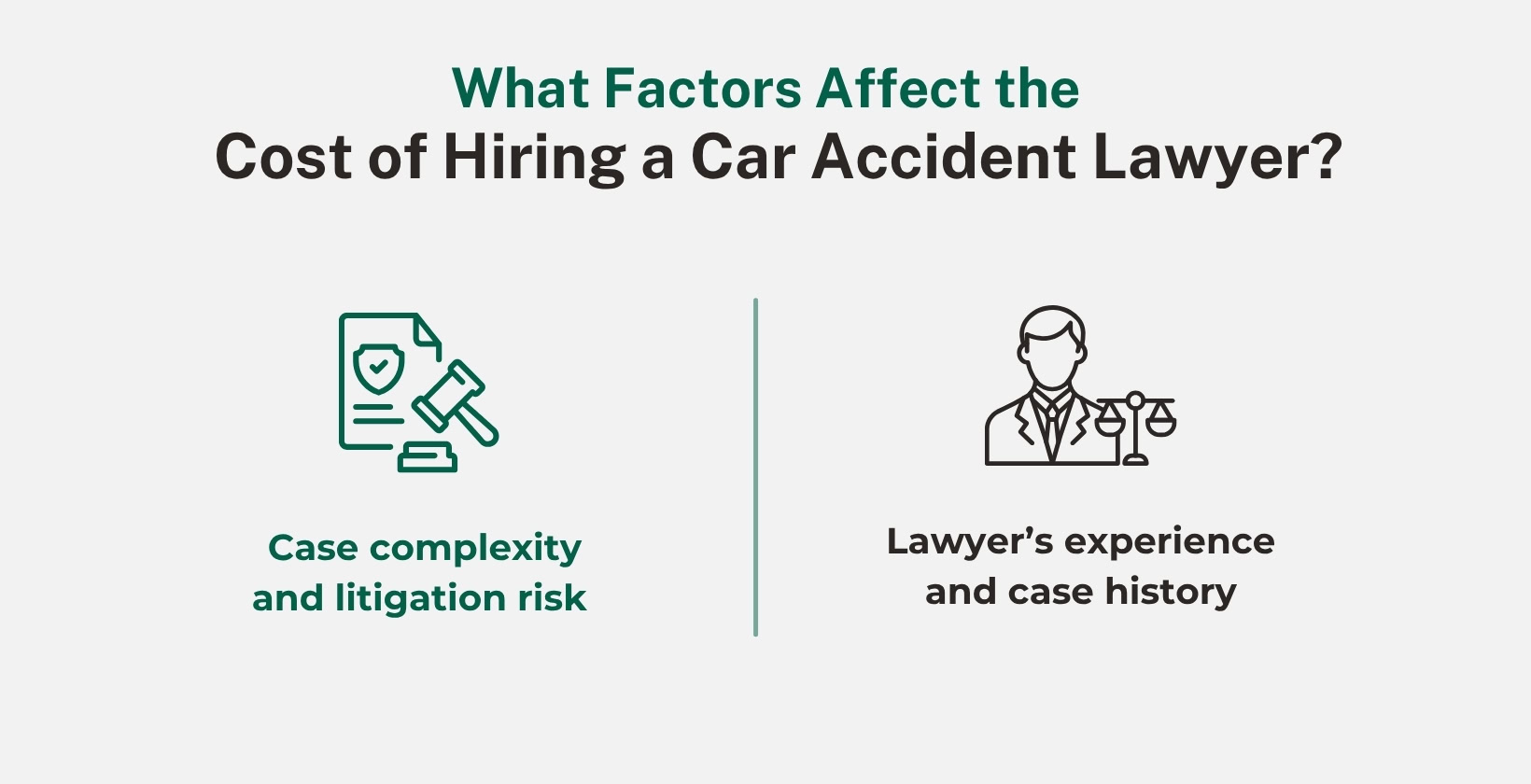 factors affects the cost of hiring car accident lawyer