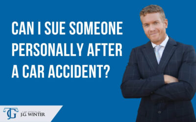 Can I Sue Someone Personally After a Car Accident?