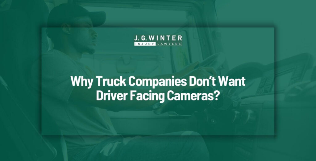 why truck companies don't want driver facing cameras