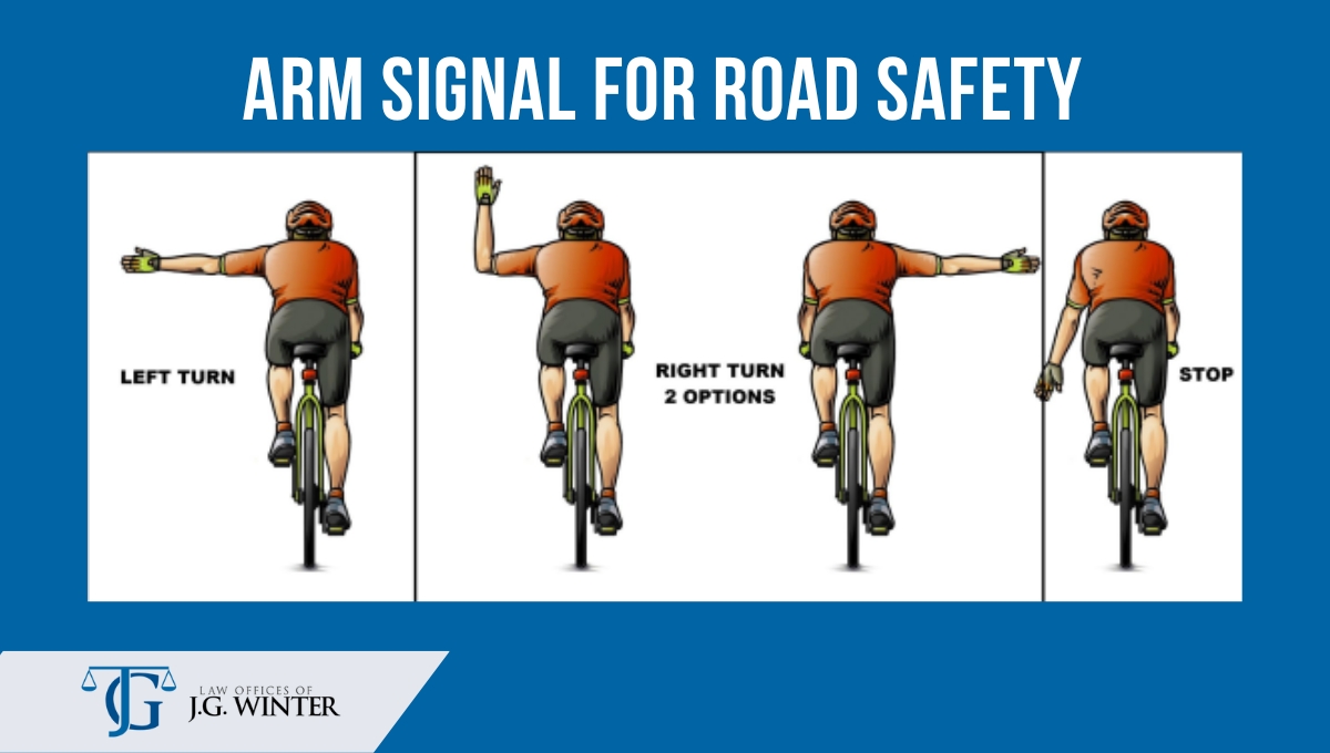 arm signal for road safety