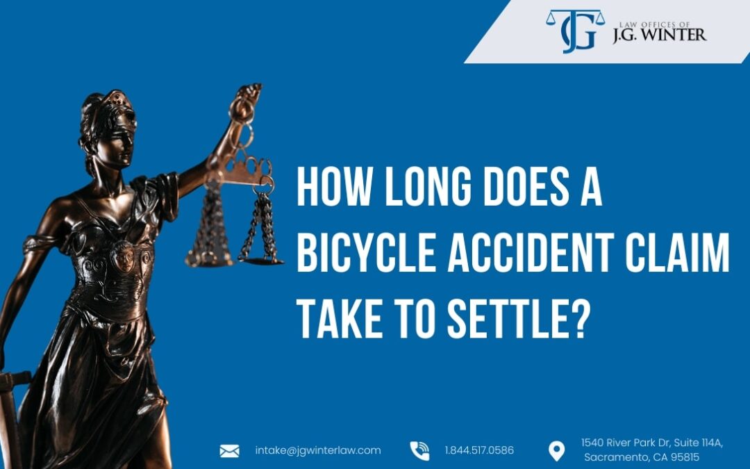 How long does a bicycle accident claim take to settle