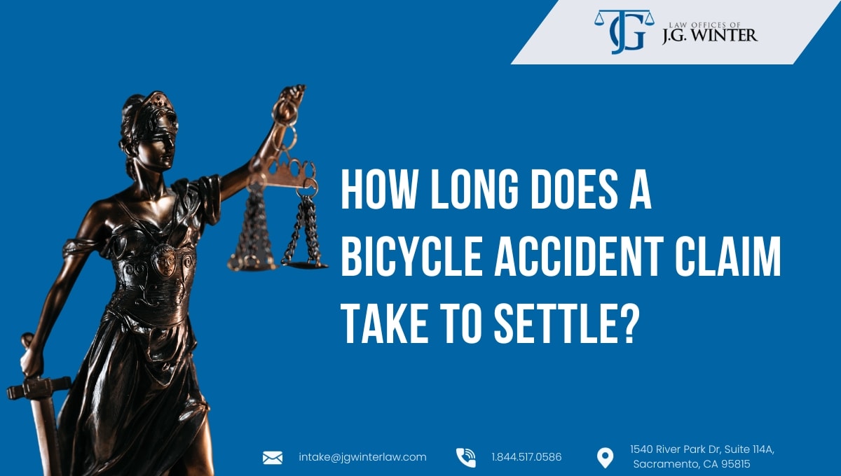 How long does a bicycle accident claim take to settle