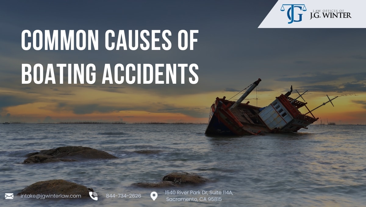 Common causes of boating accidents