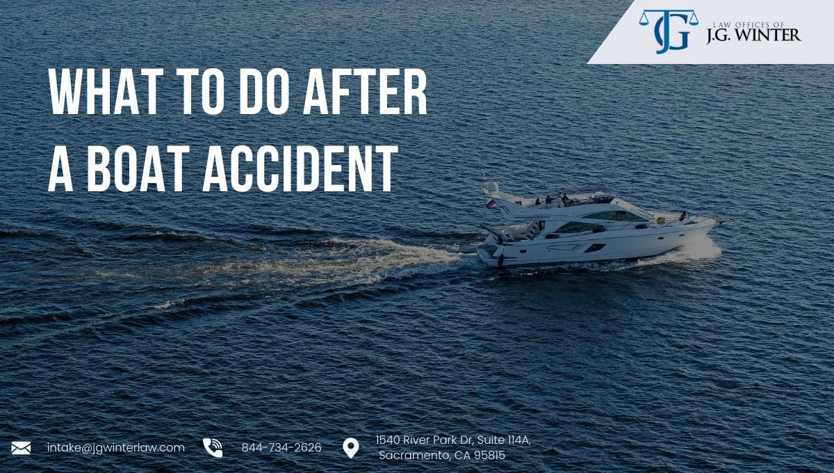 What to do after a boat accident