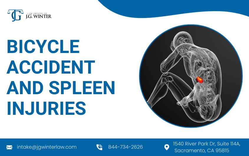 bicycle accident and spleen injuries