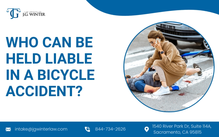 who can be held liable in a bicycle accident