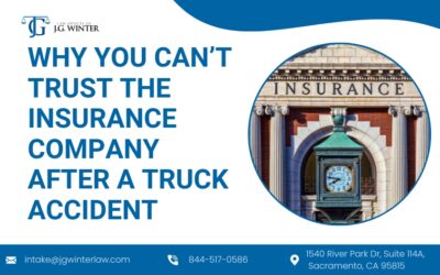 Why you can’t trust the insurance company after a truck accident?