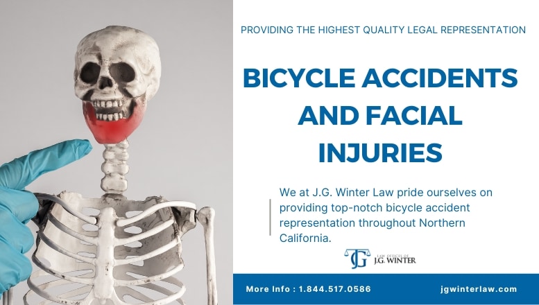 Bicycle accidents and facial injuries