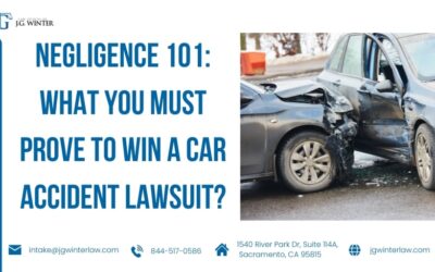 Negligence: What You Must Prove to Win a Car Accident Lawsuit?