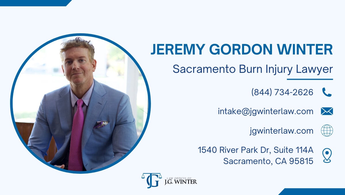 contact Sacramento burn injury lawyer