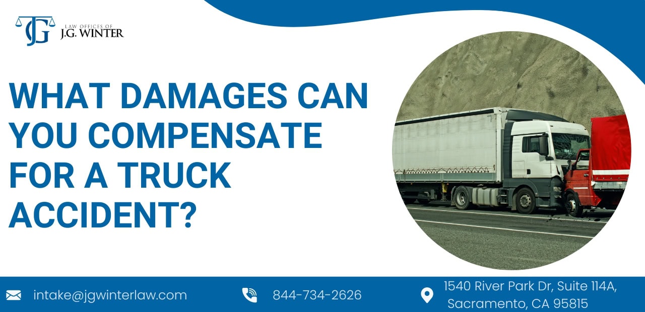 What damages can you compensate for a truck accident
