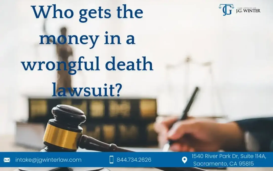 Who get the money in a wrongful death lawsuit?