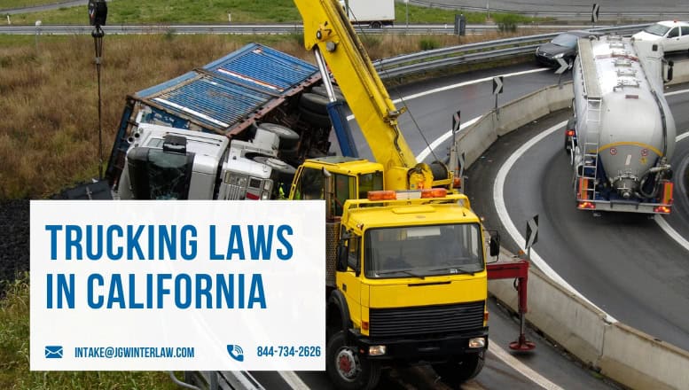 Trucking laws in California