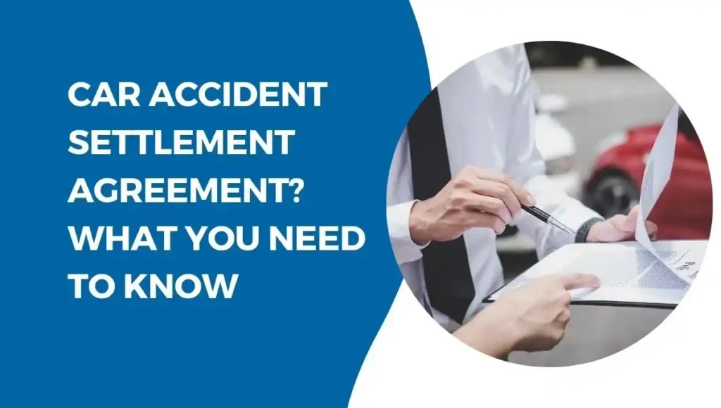 Car Accident Settlement Agreement