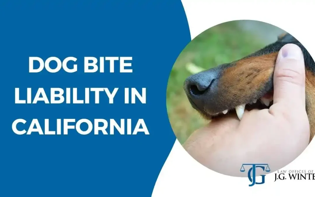 Dog bite liability in California