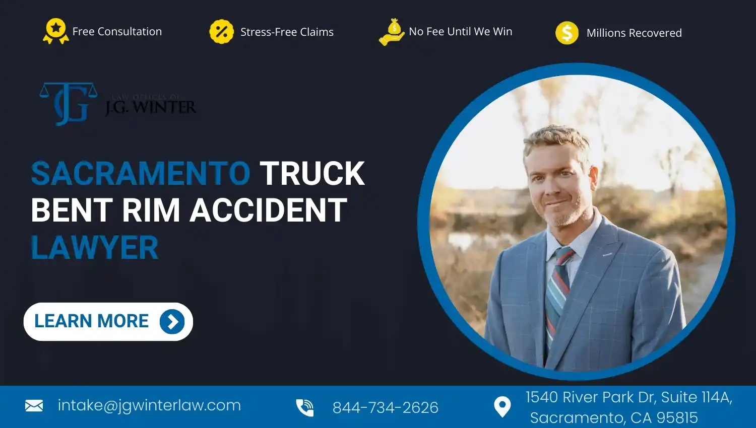 Sacramento Truck Bent Rim Accident Lawyer Jeremy Winter