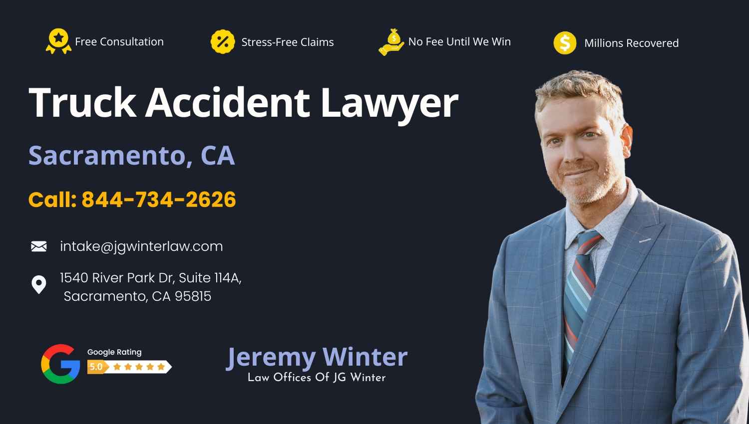 Truck Accident Lawyer in California - Jeremy Winter