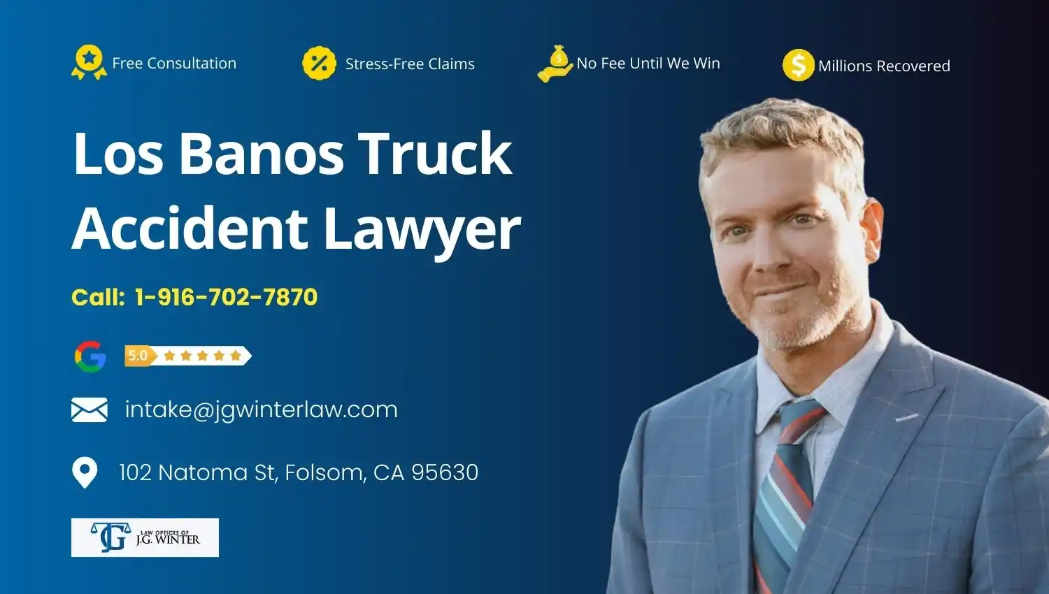 Los Banos Truck Accident Lawyer - The Law Office of J.G. Winter