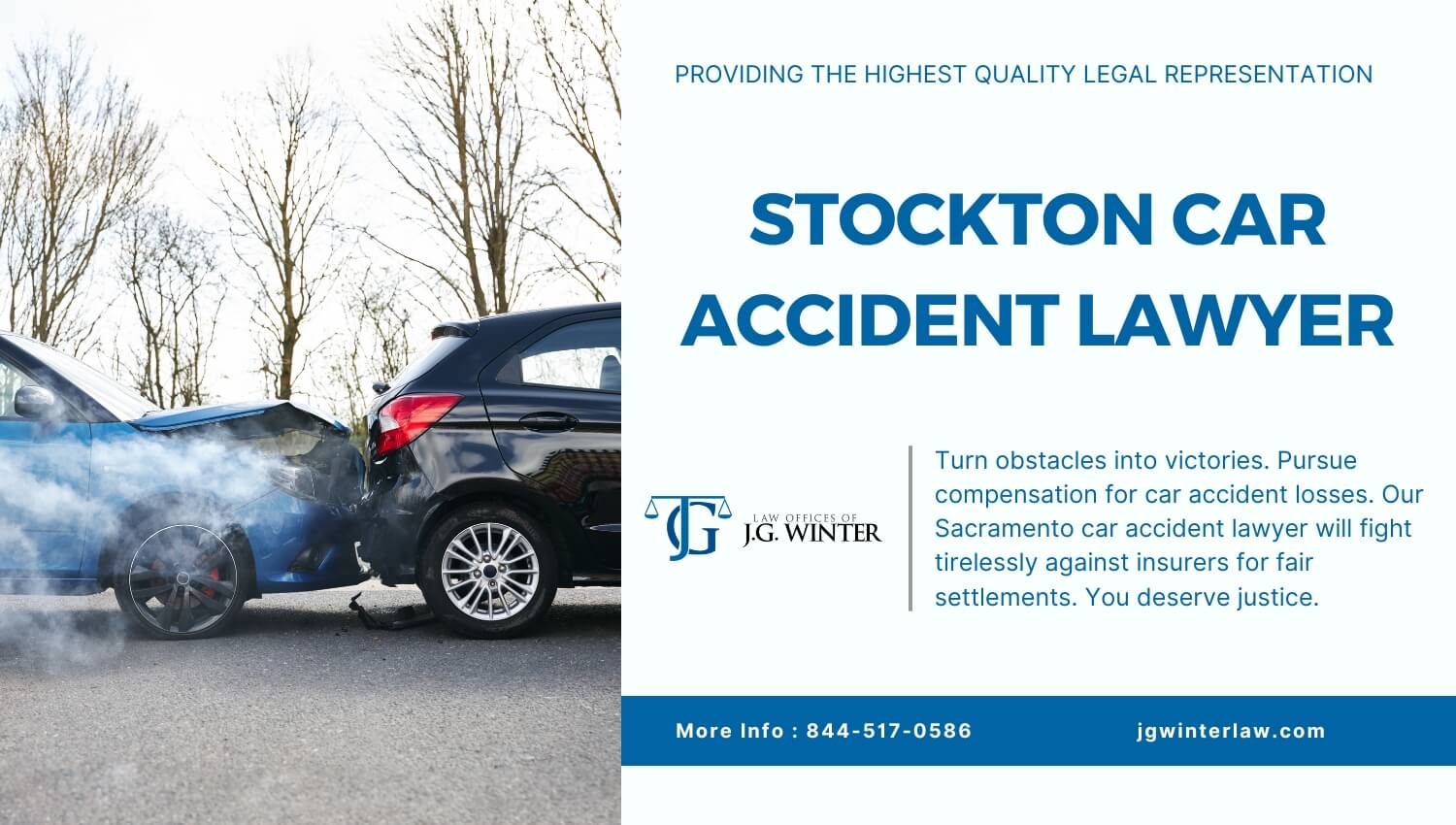 StocktonCar Accident Lawyer - JG Winter Law