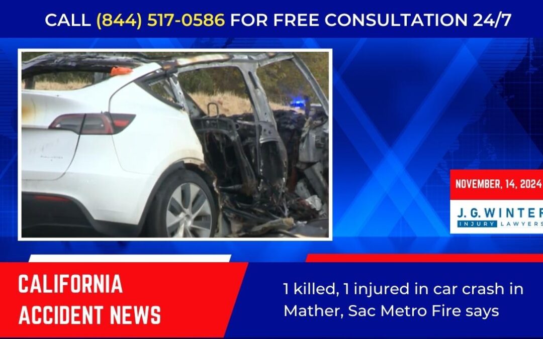 [11-14-2024] – 1 killed, 1 injured in car crash in Mather, Sac Metro Fire says