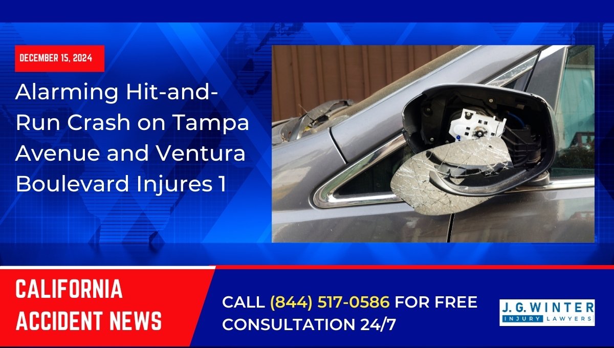 Alarming Hit-and-Run Crash on Tampa Avenue and Ventura Boulevard
