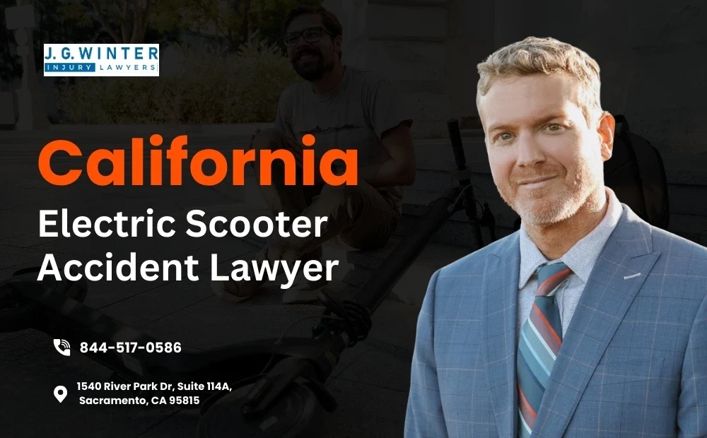 Electric scooter accident lawyer California - JG Winter Law