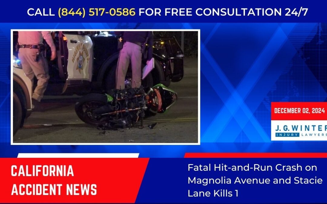 [12-02-2024] – Fatal Hit-and-Run Crash on Magnolia Avenue and Stacie Lane Kills 1