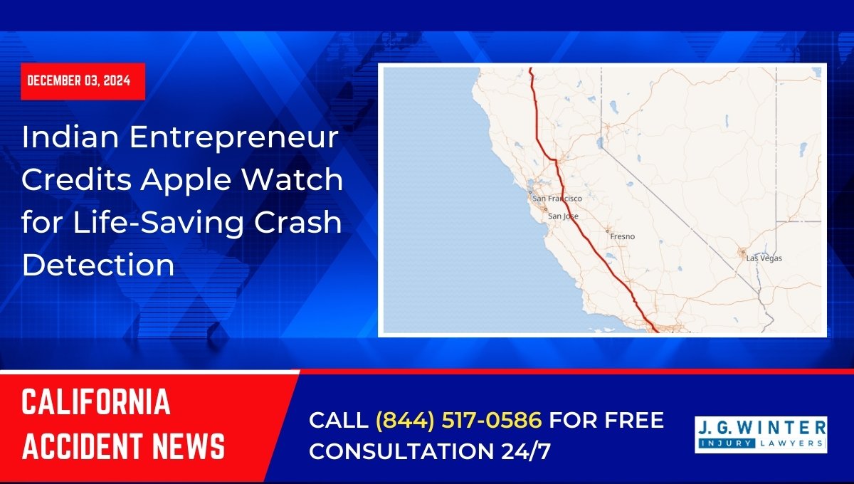Indian Entrepreneur Credits Apple Watch for Life-Saving Crash Detection