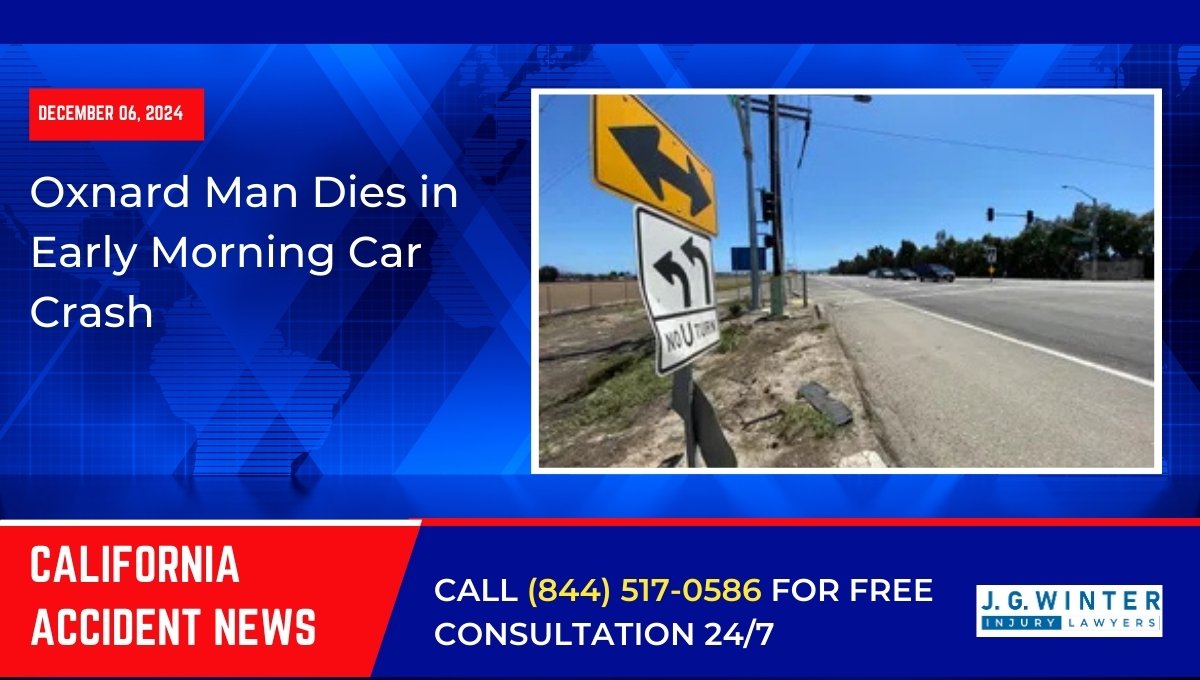 Oxnard Man Dies in Early Morning Car Crash