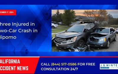 [12-17-2024] – Three Injured in Two-Car Crash in Nipomo, CA