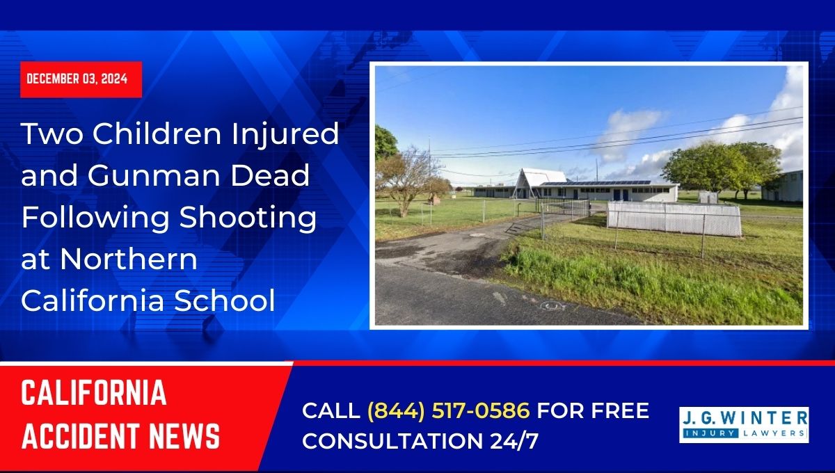 Two Children Injured and Gunman Dead Following Shooting at Northern California School