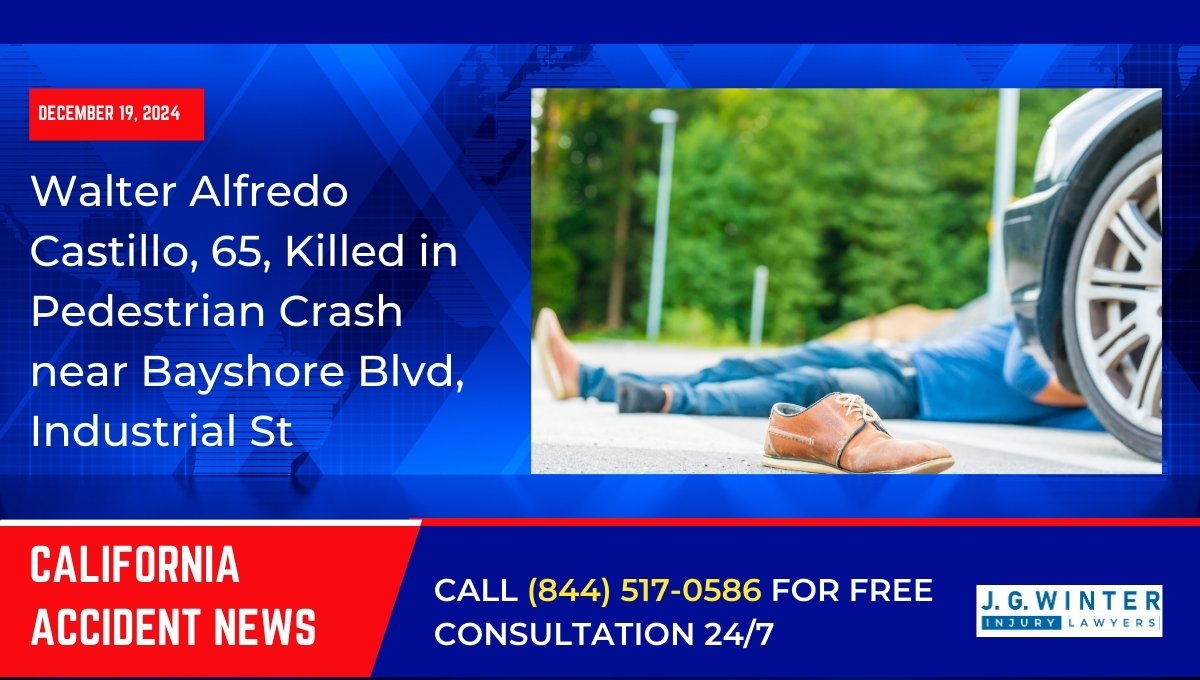 Walter Alfredo Castillo, 65, Killed in Pedestrian Crash near Bayshore Blvd, Industrial St
