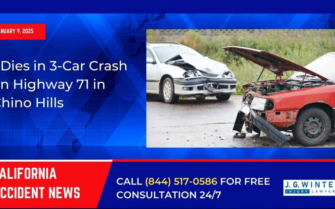 [01-09-2025] 1 Dies in 3-Car Crash on Highway 71 in Chino Hills