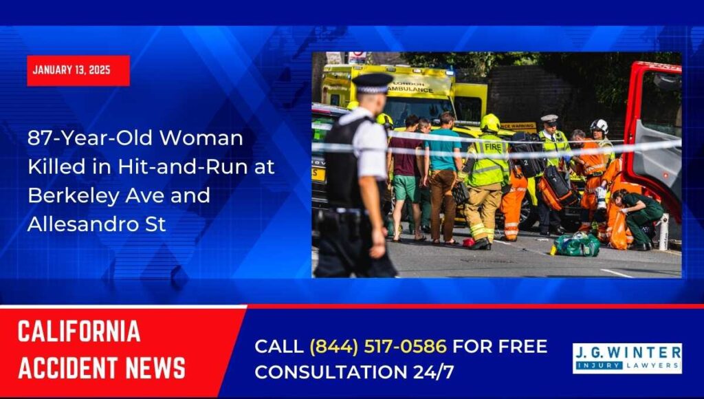87-Year-Old Woman Killed in Hit-and-Run