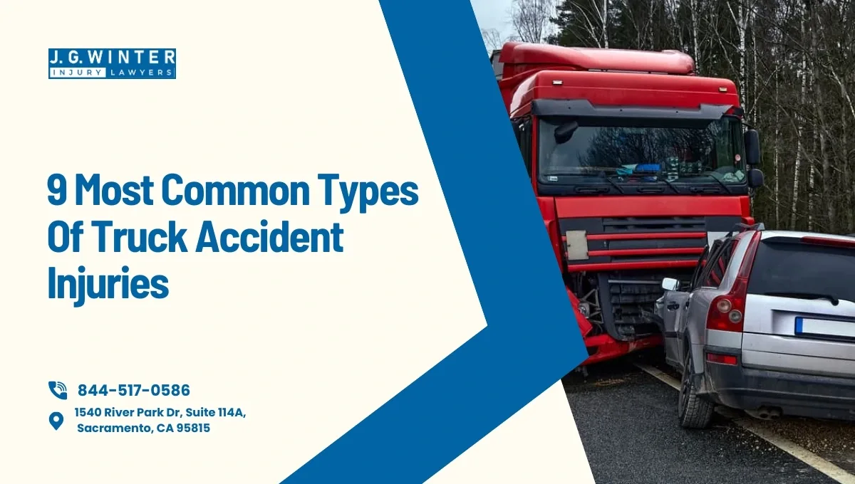 9 Most Common Types Of Truck Accident Injuries