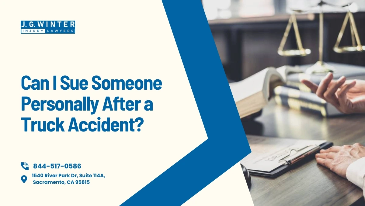 Can I Sue Someone Personally After a Truck Accident