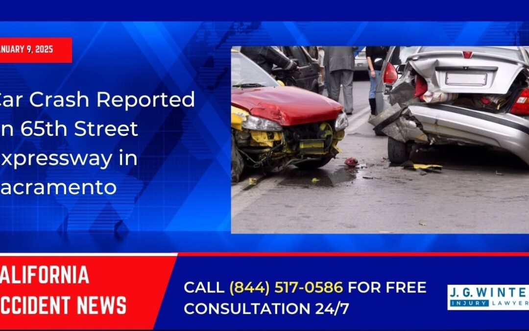 [01-09-2025] – Car Crash Reported on 65th Street Expressway in Sacramento