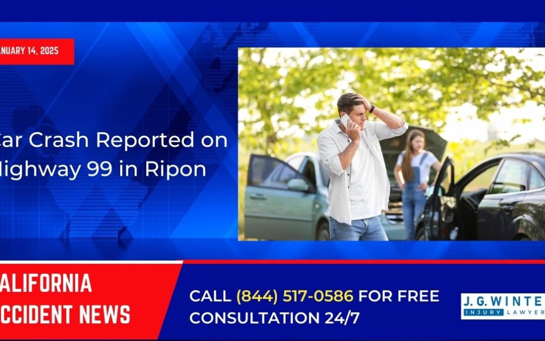 [01-14-2025] – Car Crash Reported on Highway 99 in Ripon