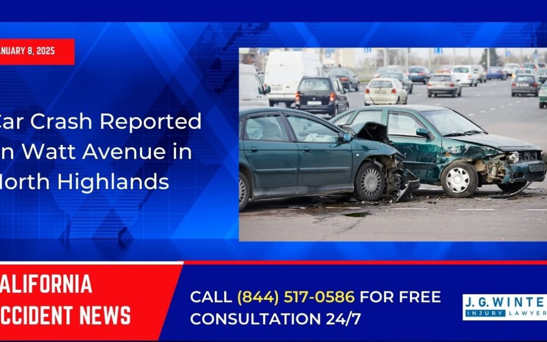 [01-08-2025] – Car Crash Reported on Watt Avenue in North Highlands