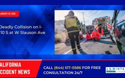 [01-20-2025] – Deadly Collision on I-110 S at W Slauson Ave