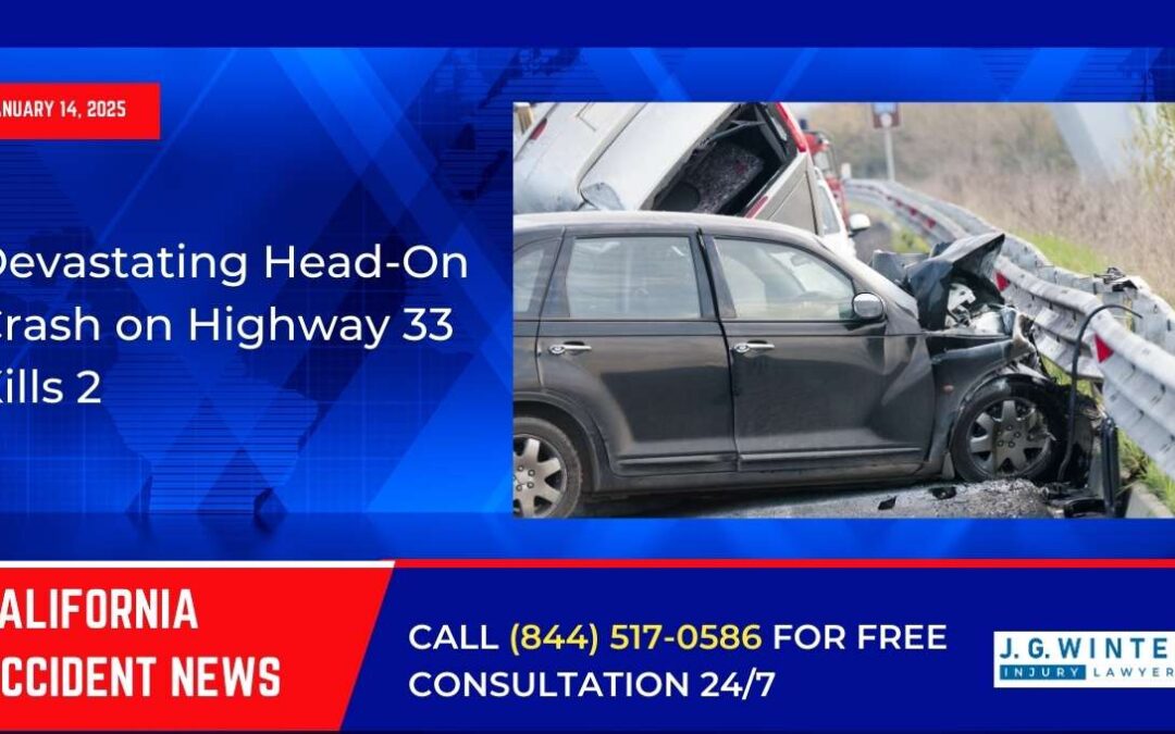 [01-14-2025] – Devastating Head-On Crash on Highway 33 Kills 2