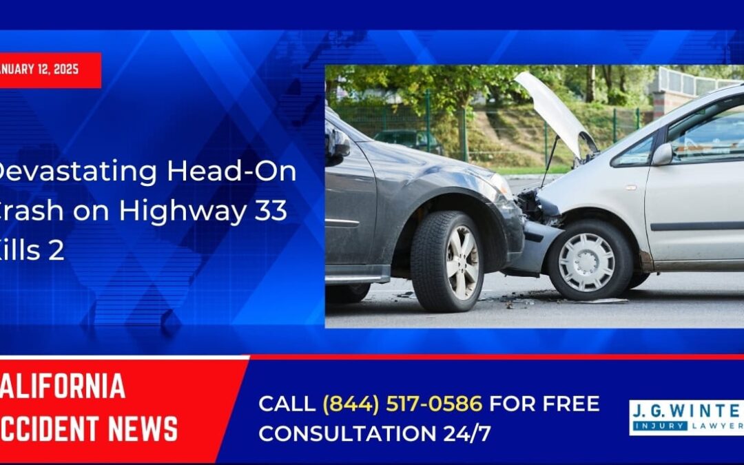 [01-12-2025] – Devastating Head-On Crash on Highway 33 Kills 2