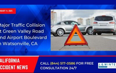 [01-14-2025] – Major Traffic Collision at Green Valley Road and Airport Boulevard in Watsonville, CA