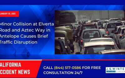 [01-05-2025] – Minor Collision at Elverta Road and Aztec Way in Antelope Causes Brief Traffic Disruption