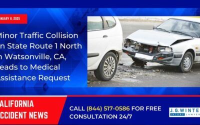 [01-08-2025] – Minor Traffic Collision on State Route 1 North in Watsonville, CA, Leads to Medical Assistance Request