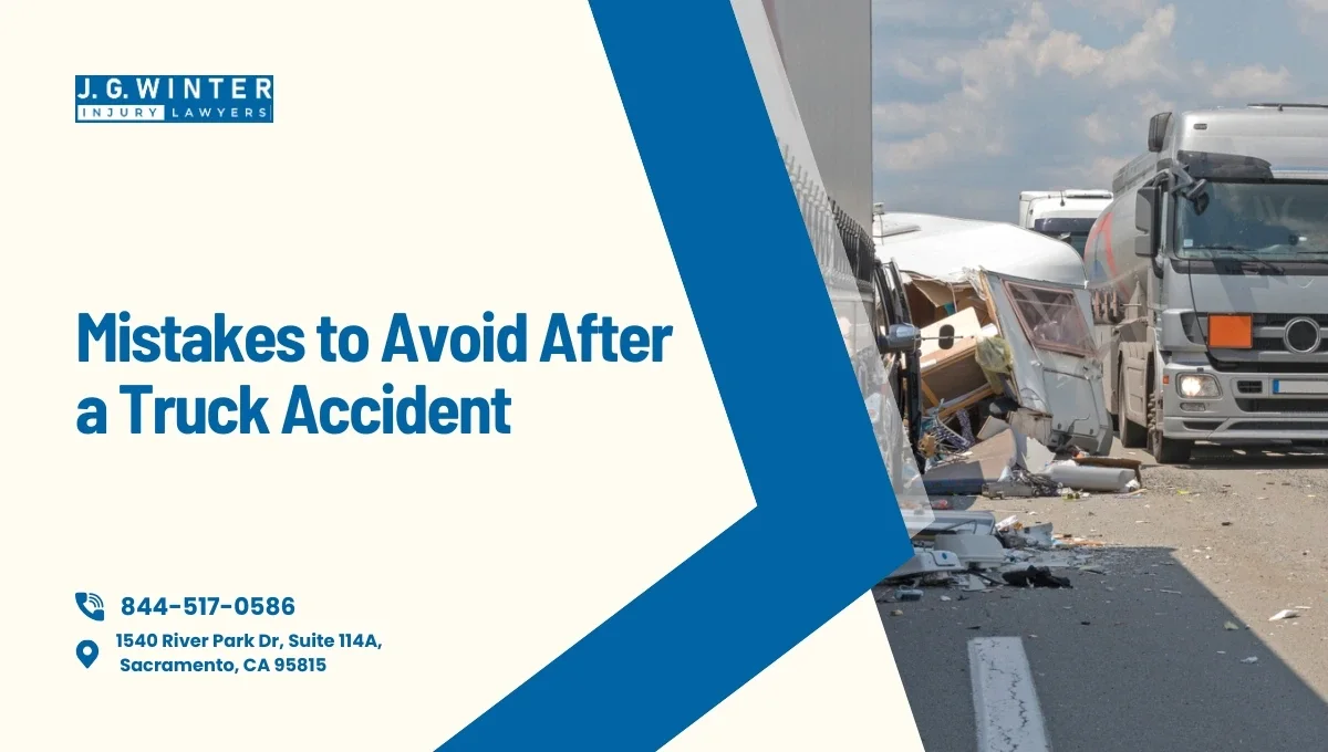 Mistakes to Avoid After a Truck Accident