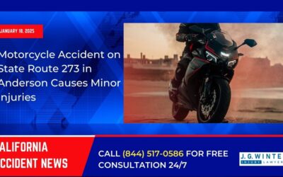 [01-18-2025] – Motorcycle Accident on State Route 273 in Anderson Causes Minor Injuries