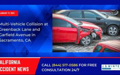 [01-19-2025] – Multi-Vehicle Collision at Greenback Lane and Garfield Avenue in Sacramento, CA